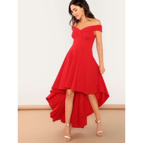 SHEIN Dresses & Skirts - 🌺 SHEIN Red Gown